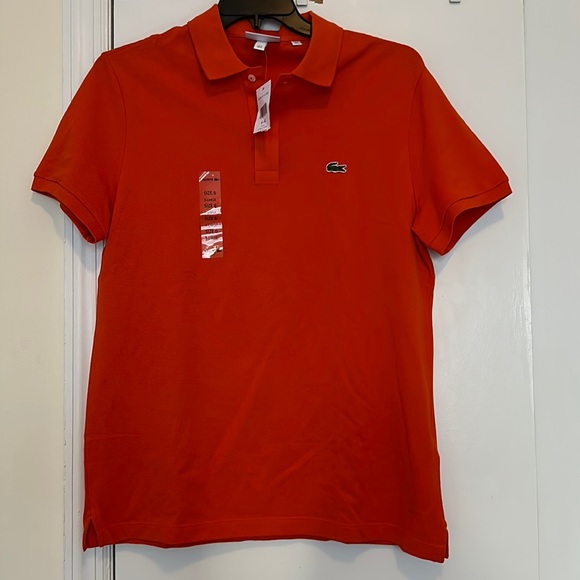 LACOSTE Men's Original Slim Fit Piqué Cotton Polo, Size XL,$110.00 - Picture 1 of 6
